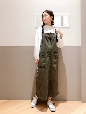 「Editt by YECCA VECCA（エディットバイイェッカヴェッカ）のアイテム」を使った、sakiyoさん（レディース・161cm）の春コーディネート
