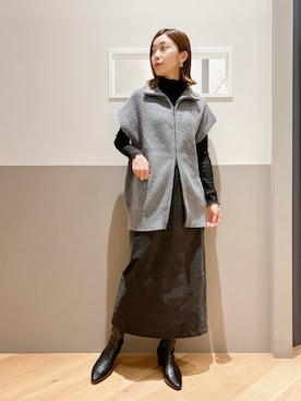 sakiyoさん(レディース・161cm)の秋コーディネート