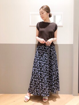 sakiyoさん（レディース・161cm）の夏コーディネート