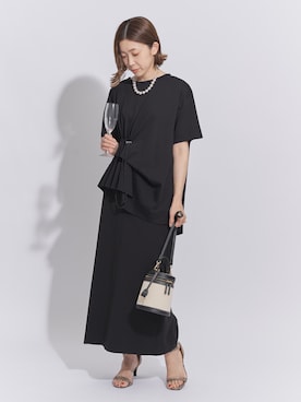 「Editt by YECCA VECCA（エディットバイイェッカヴェッカ）のアイテム」を使った、sakiyoさん（レディース・161cm）の秋コーディネート