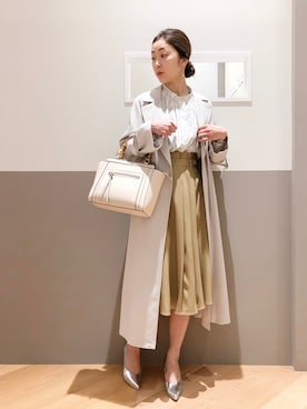 sakiyoさん（レディース・161cm）の春コーディネート