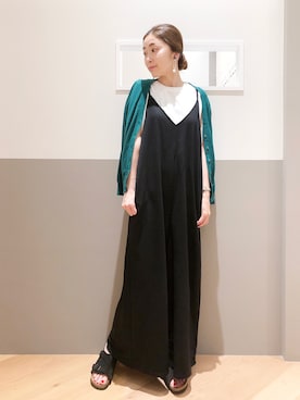 sakiyoさん（レディース・161cm）の夏コーディネート