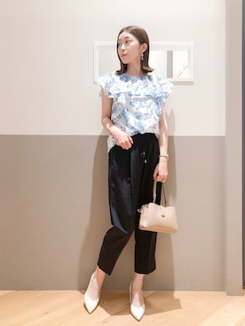 sakiyoさん（レディース・161cm）の夏コーディネート