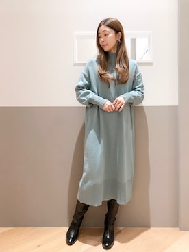sakiyoさん(レディース・161cm)の冬コーディネート