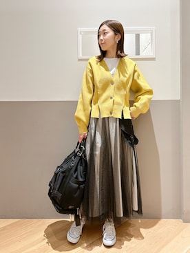 sakiyoさん（レディース・161cm）の春コーディネート