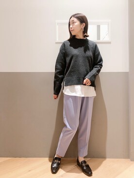 sakiyoさん（レディース・161cm）の冬コーディネート