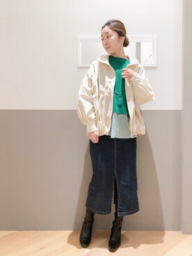 「Editt by YECCA VECCA（エディットバイイェッカヴェッカ）のアイテム」を使った、sakiyoさん（レディース・161cm）の春コーディネート