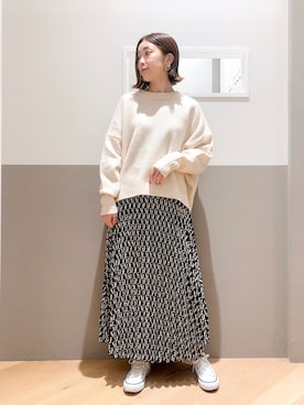 「Editt by YECCA VECCA（エディットバイイェッカヴェッカ）のアイテム」を使った、sakiyoさん（レディース・161cm）の秋コーディネート