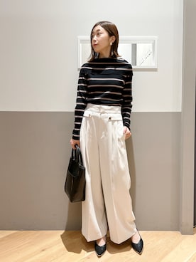 「YECCA VECCA（イェッカヴェッカ）のアイテム（トートバッグ）」を使った、sakiyoさん（レディース・161cm）の冬コーディネート