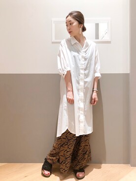 sakiyoさん（レディース・161cm）の夏コーディネート