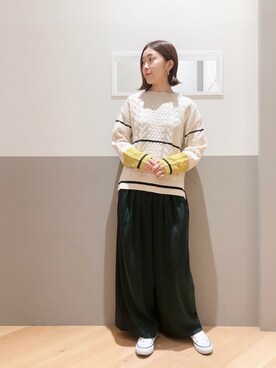 「Editt by YECCA VECCA（エディットバイイェッカヴェッカ）のアイテム」を使った、sakiyoさん（レディース・161cm）の冬コーディネート