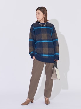 sakiyoさん（レディース・161cm）の冬コーディネート