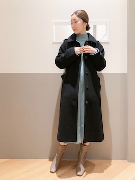 sakiyoさん(レディース・161cm)の冬コーディネート
