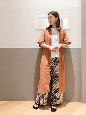 sakiyoさん（レディース・161cm）の秋コーディネート