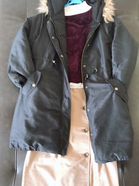 わんちゃんさん（レディース・153cm）の冬コーディネート