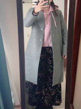 「Honeys（ハニーズ）のアイテム」を使った、わんちゃんさん（レディース・153cm）の冬コーディネート