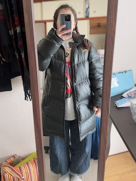 「PUMA（プーマ）のアイテム（ジャケット/アウター）」を使った、わんちゃんさん（レディース・153cm）の冬コーディネート