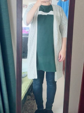 「Honeys（ハニーズ）のアイテム」を使った、わんちゃんさん（レディース・153cm）の秋コーディネート