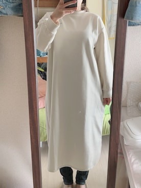 「Honeys（ハニーズ）のアイテム（ワンピース）」を使った、わんちゃんさん（レディース・153cm）の春コーディネート