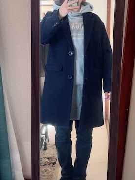 「Honeys（ハニーズ）のアイテム」を使った、わんちゃんさん（レディース・153cm）の冬コーディネート