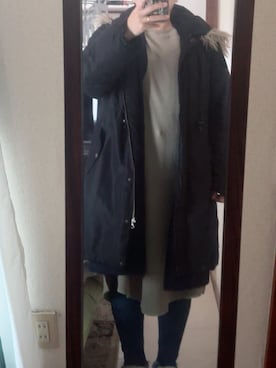 「Honeys（ハニーズ）のアイテム（パンツ）」を使った、わんちゃんさん（レディース・153cm）の春コーディネート