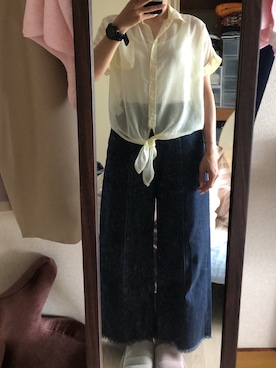 「夏のコーデ」｜わんちゃんさん（レディース・153cm）の夏コーディネート