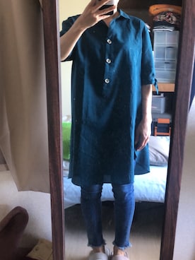 「BELLUNA（ベルーナ）のアイテム」を使った、わんちゃんさん（レディース・153cm）の秋コーディネート