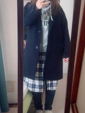 「Honeys（ハニーズ）のアイテム（ジャケット/アウター）」を使った、わんちゃんさん（レディース・153cm）の春コーディネート