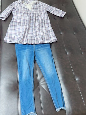 「Honeys（ハニーズ）のアイテム」を使った、わんちゃんさん（レディース・153cm）の夏コーディネート