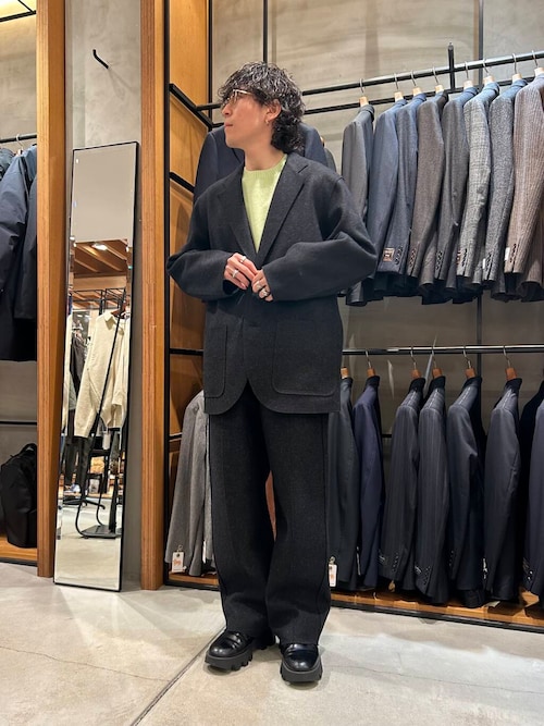 セール】new basic WOOL CASHMERE SEAMLESS KNIT（ニット/セーター