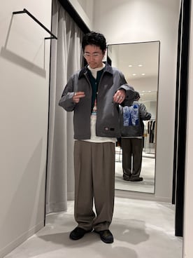 「帰省コーデ」｜nishioka さん（メンズ・170cm）の春コーディネート