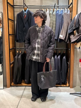 nishioka さん（メンズ・170cm）の冬コーディネート