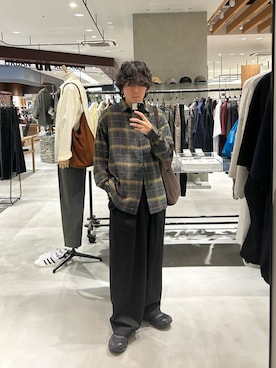 「季節の変わり目羽織コーデ」｜nishioka さん（メンズ・170cm）の秋コーディネート