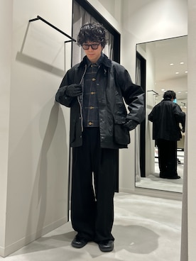 「Lee（リー）のアイテム」を使った、nishioka さん（メンズ・170cm）の冬コーディネート