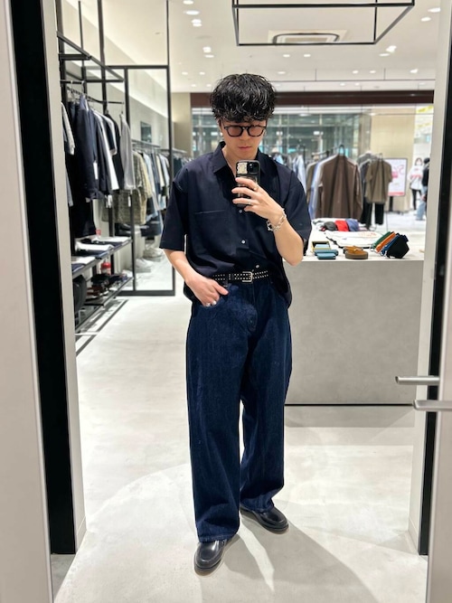 『別注』　MASTER&Co.×URBAN RESEARCH　STUDS 24mm BELT