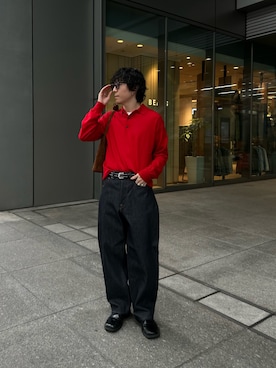 nishioka さん（メンズ・170cm）の冬コーディネート