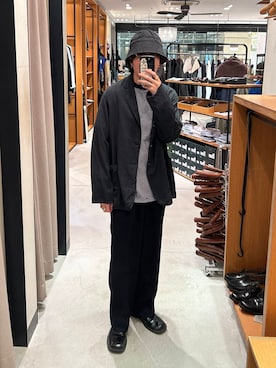 「アイテム（その他アウター）」を使った、nishioka さん（メンズ・170cm）の夏コーディネート