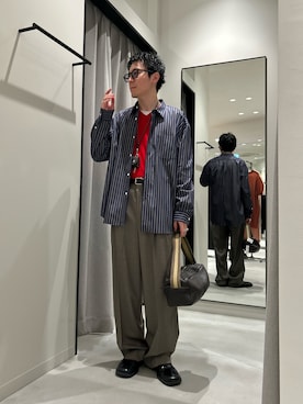 nishioka さん（メンズ・170cm）の冬コーディネート