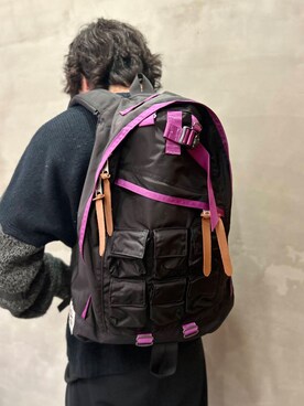 「URBAN RESEARCH（アーバンリサーチ）のアイテム（バックパック/リュック）」を使った、nishioka さん（メンズ・170cm）の冬コーディネート