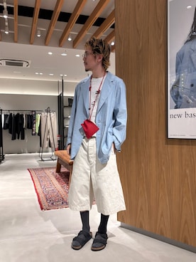 nishioka さん(メンズ・170cm)の夏コーディネート