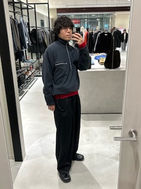 「アイテム（その他トップス）」を使った、nishioka さん（メンズ・170cm）の秋コーディネート