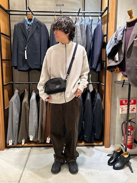 nishioka さん（メンズ・170cm）の秋コーディネート