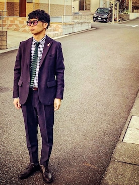 SG Ryoheyさん(メンズ・163cm)の冬コーディネート