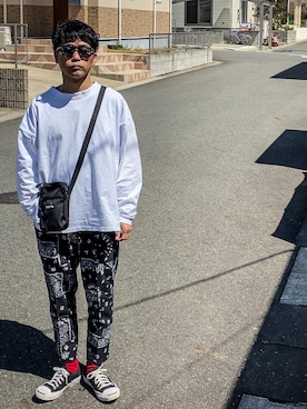 SG Ryoheyさん（メンズ・163cm）の春コーディネート