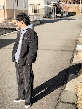 SG Ryoheyさん(メンズ・163cm)の冬コーディネート