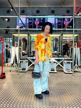 「DIESEL OSAKA」｜Romiさん（レディース・168cm）の秋コーディネート