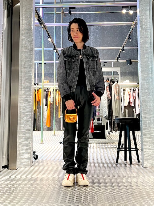 M-Onerva-Top ディーゼル　ニットトップス 存在感】DIESEL『M-Onerva-Top ニットトップス』送料込 (DIESEL