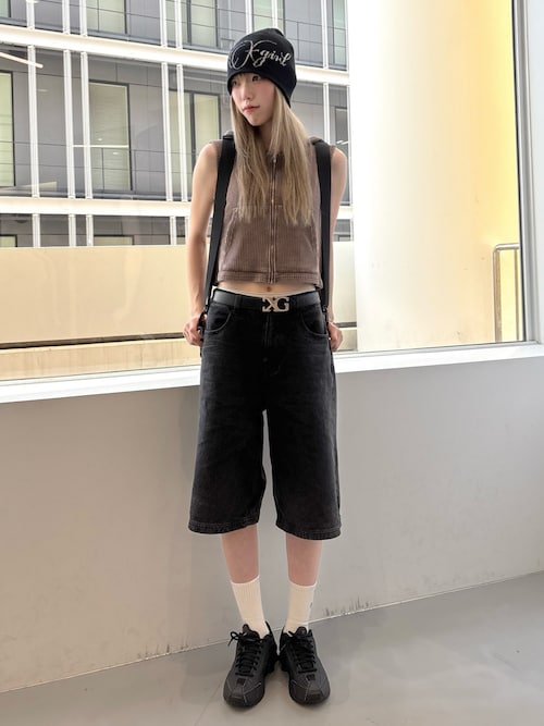 セール】FADED ZIP UP HOODIE（パーカー）｜X-girl（エックスガール