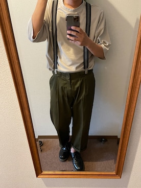 「アイテム（フォーマルスーツ/小物）」を使った、アラタさん（メンズ・169cm・20代）の夏コーディネート