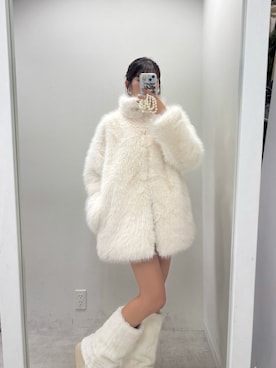 「アイテム（その他アウター）」を使った、おはなさん（レディース・157cm）の秋コーディネート